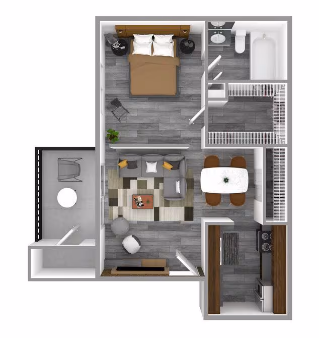 The Artist 1041 floor plan
